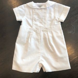 Eiseman White Bobby Suit EUC 18M Wedding Portrait